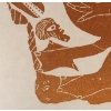 Image 2 : "LEGEND OF THE BIRD EATING A MAN" BY LEAH QUMALUK (PRS CDN ARTIST) - FRAMED STONECUT