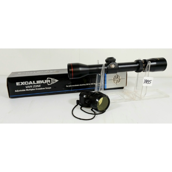EXCALIBUR VARI ZONE VCB2 4X32 SCOPE W/ LENS COVER