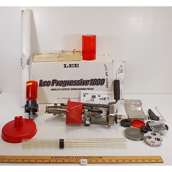 LEE PROGRESSIVE 1000 COMPLETE RELOADING KIT