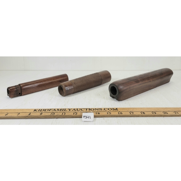 LOT OF 3 - FORENDS - INCL WINCHESTER 94, REMINGTON 1100 & STEVENS 820
