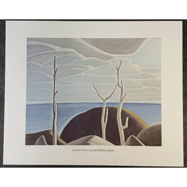"LAKE SUPERIOR" BY LAWREN HARRIS (1885-1970) - PRINT