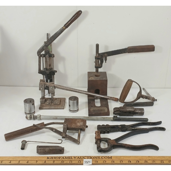 JOB LOT - VINTAGE RELOADING TOOLS & PARTS