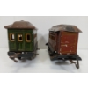 Image 3 : LOT OF 2 - TIN TRAIN CARS - INCL NEW YORK CENTRAL LINES BELVIDERE