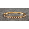 Image 2 : JACKIE ORR GOLD TONED RHINESTONE BANGLE