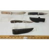 Image 3 : LOT OF 3 - RUSSELL, BENCHMADE & BERETTA KNIVES W/ SHEATHS