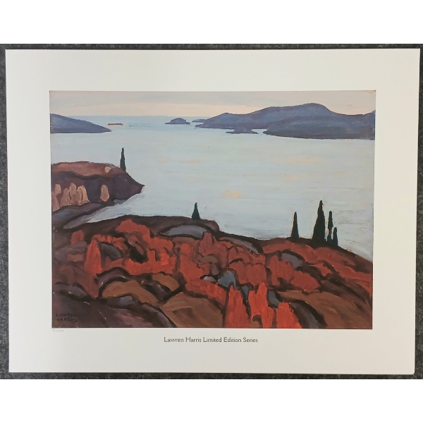 "MONGOOSE LAKE, ALGOMA" BY LAWREN HARRIS (1885-1970) - PRINT
