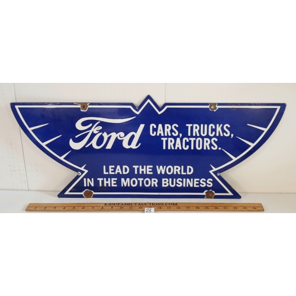 FORD CARS, TRUCKS, TRACTORS SSP SIGN