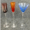 Image 2 : LOT OF 7 - COCKTAIL STEMWARE W/ TRAY