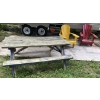Image 1 : LOT OF 3 - MUSKOKA CHAIRS AND 6 FT PICNIC TABLE