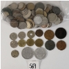 Image 1 : JOB LOT - FOREIGN COINS - INCL SCOTLAND, EGYPT, INDIA, BRITAIN, ETC