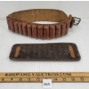 Image 2 : LOT OF 2 - SHOTSHELL BANDOLIER & BELT SLIDE AMMO HOLDER
