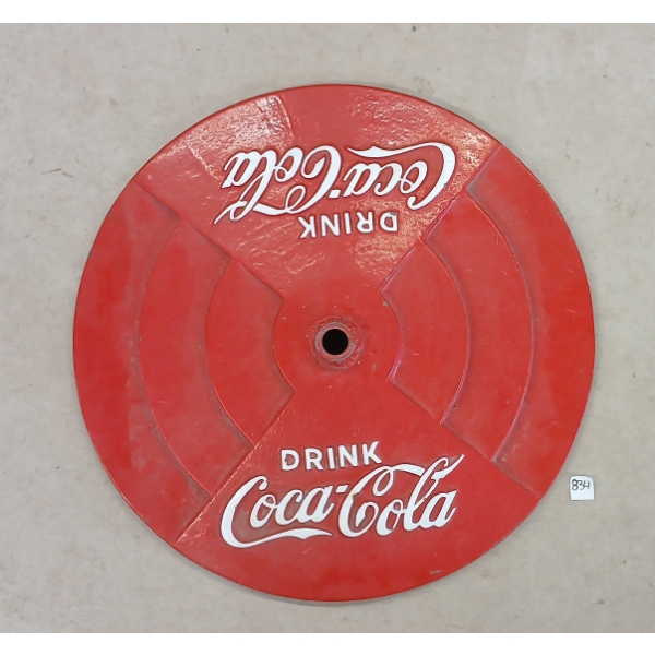 METAL COCA-COLA UMBRELLA TABLE BASE