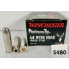 Image 1 : AMMO: 20X WINCHESTER .44 REM MAG - 250 GR HP