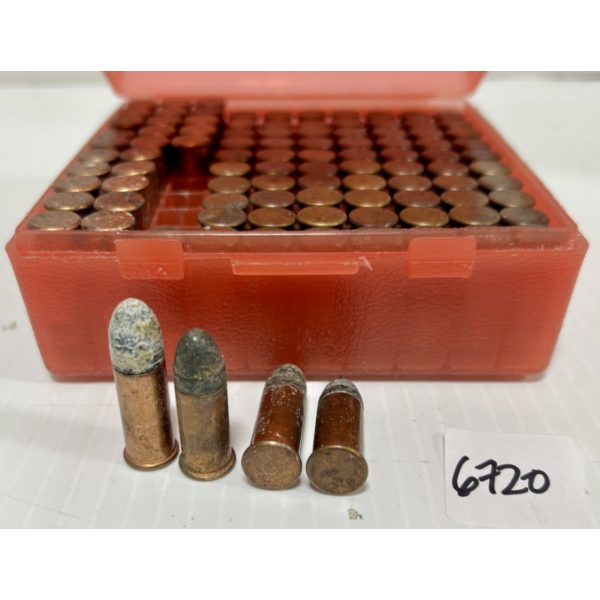 AMMO: 100X MIXED .38 RIMFIRE