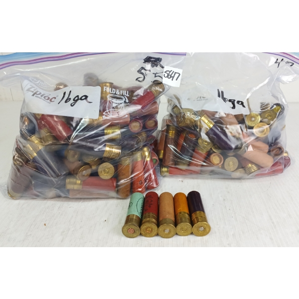 AMMO: 175X MIXED 16GA - 2-3/4IN - #2, 5, 6, ETC