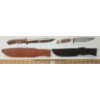Image 3 : LOT OF 2 - LINDER 440C & BERETTA STAMPEDE BOWIE KNIVES W/ SHEATHS