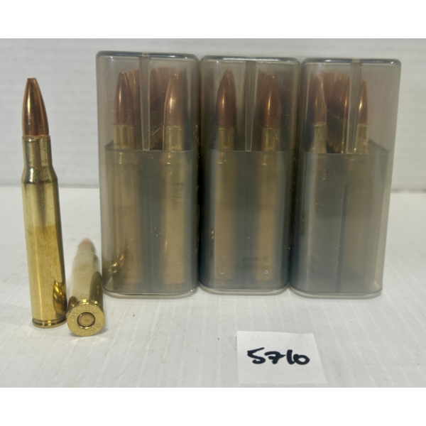 AMMO: 60X FEDERAL .30-06 SPRG 180GR. HP - FACTORY