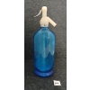 Image 2 : RAWLINGS BY APPOINTMENT TO H.M. THE KING - COBALT ACID-ETCHED - SYPHON BOTTLE