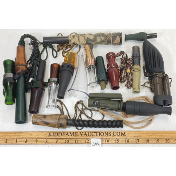 JOB LOT - DUCK, GOOSE & DEER CALLS