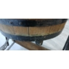Image 6 : WOODEN BARREL PEDAL BUTTER CHURN - C. 1880-1920