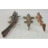 Image 4 : LOT OF 3 - FOLK ART FISHING LURES