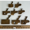 Image 2 : MATCHED SET OF 8 BOXWOOD MINIATURE PLANES W/ BEECH WEDGES