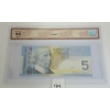 Image 1 : 2006 CDN $5 BANKNOTE - BCS GRADED - 3 DIGIT RADAR