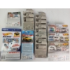 Image 2 : LOT OF 15 - HOTWHEELS MEGAMAT & CARS - INCL EURO HAULER, JAGUAR XJ220, BATMOBILE, ETC