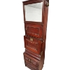 Image 4 : MAHOGANY & BRASS SHIP WASHSTAND - 19TH CENTURY