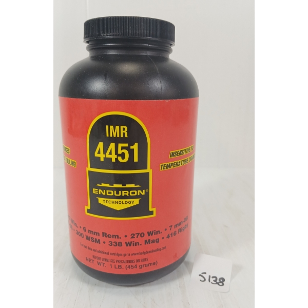 POWDER: ENDURON IMR 4451 - 1LB
