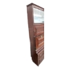Image 18 : MAHOGANY & BRASS SHIP WASHSTAND - 19TH CENTURY