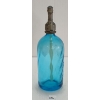 Image 2 : PERRONI RENATO TERRACINA - AZUR BLUE ACID-ETCHED BARLEY TWIST - SELTZER BOTTLE
