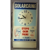 Image 2 : SOLARCAINE LIGHT UP SIGN & CLOCK