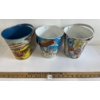 Image 2 : LOT OF 3 - T. COHN & J. CHEIN TIN BUCKETS