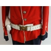 Image 3 : CIRCA 1885 SCARLET TUNIC W/ SNIDER ENFIELD BAYONET & SCABBARD, ETC - ON MANNEQUIN