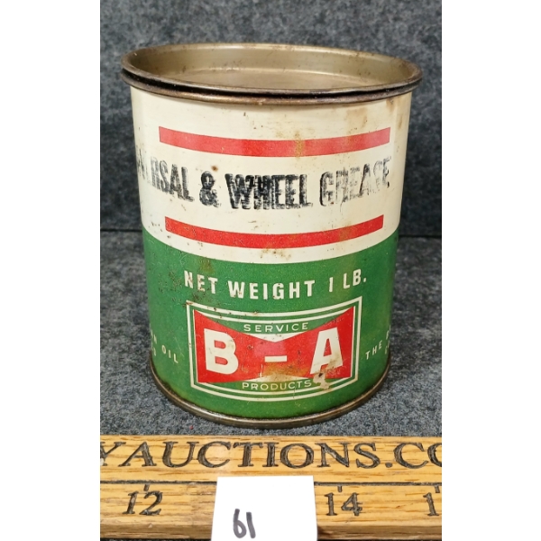 B-A BOWTIE UNIVERSAL & WHEEL GREASE CAN - LB