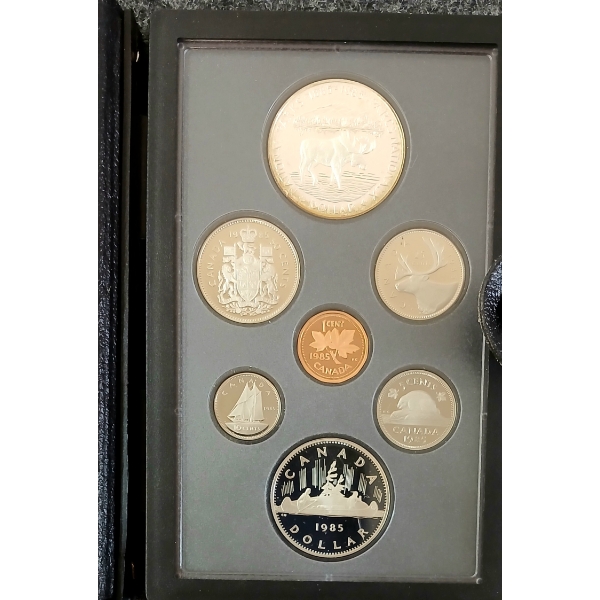 1985 RCM PROOF SET - 100TH ANN. OF NATIONAL PARKS OF CANADA