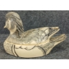 Image 5 : ARTEK FAUX SCRIMSHAW WATERFOWL TRINKET BOX - CIRCA 1989