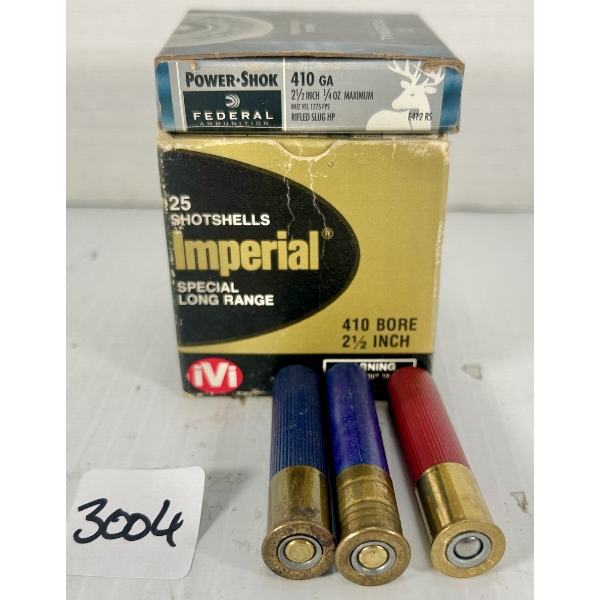 AMMO: 14X .410 GA MIXED SLUGS/BIRDSHOT 