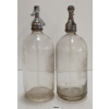Image 3 : LOT OF 2 - G. FAUMAN - CLEAR ACID-ETCHED - SELTZER BOTTLES