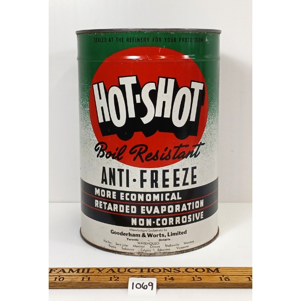 HOT-SHOT BOIL RESISTANT ANTI-FREEZE GAL CAN