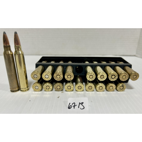 AMMO: 20X MIXED .300 WIN MAG - POSSIBLY RELOADS