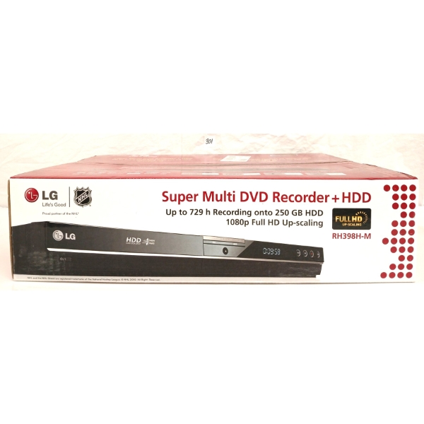 LG SUPER MULTI DVD RECORDER + HDD
