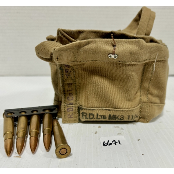 AMMO: 50X .303 BRIT - MILITARY FMJ