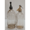 Image 2 : LOT OF 2 - CAMWAL & PAYETTE MENDELSOHN - CLEAR ACID-ETCHED - SELTZER BOTTLES