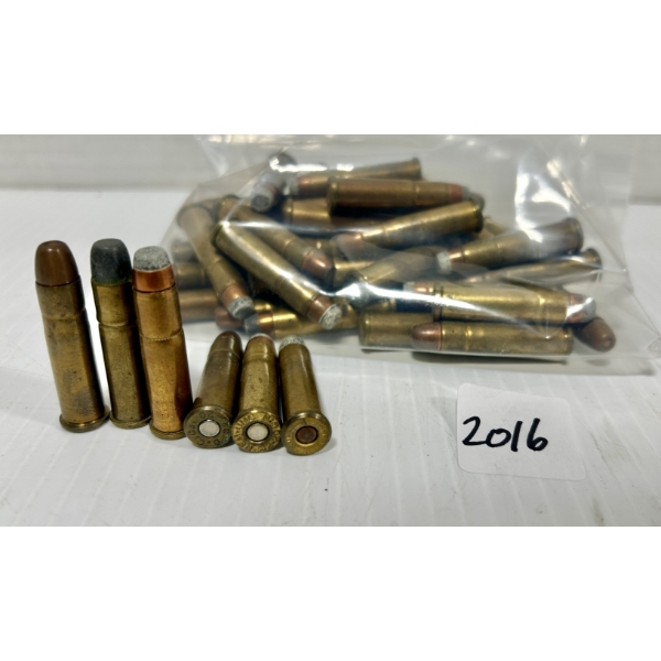 AMMO: 51X MIXED BRANDS .32-20 WIN - SP & HP & LFP