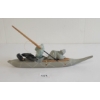 Image 2 : KAYAKER & HUNTER SEAL HUNTING BY ISAAC SALA - STONE & WOOD W/ SINEW