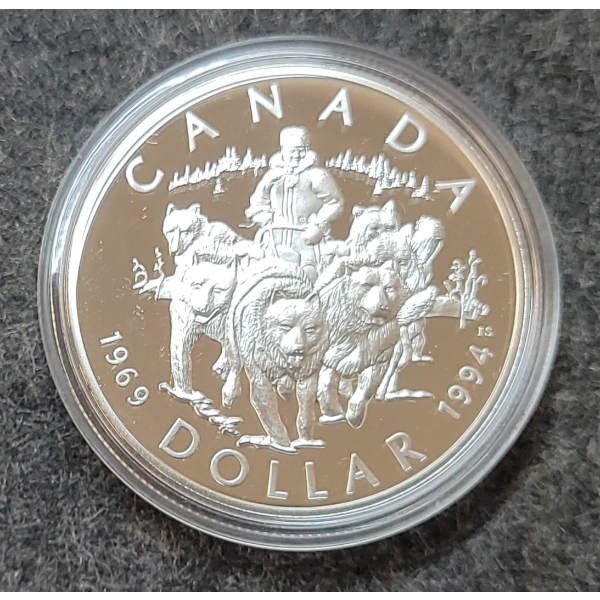 1994 RCM SILVER DOLLAR COIN