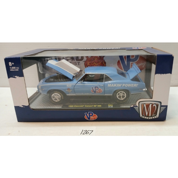 M2 VP RACING FUELS 1969 CAMARO SS 396 DIECAST MODEL