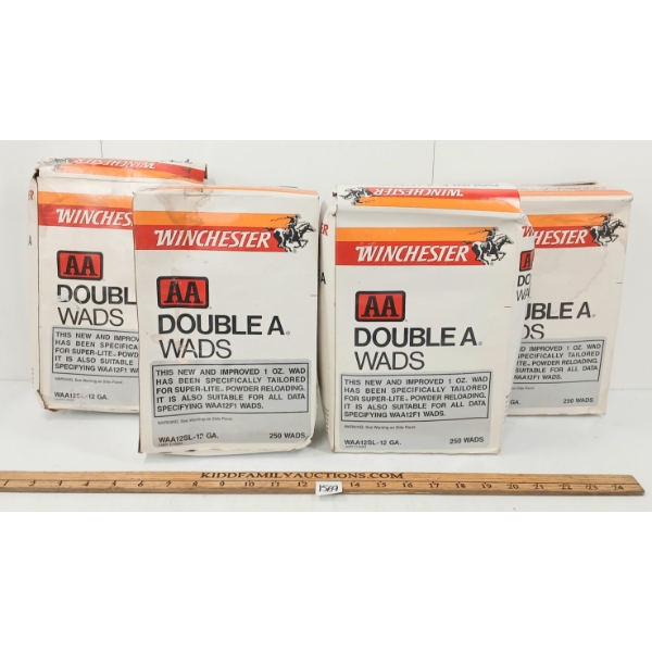 QTY OF WINCHESTER DOUBLE A 12 GA WADS